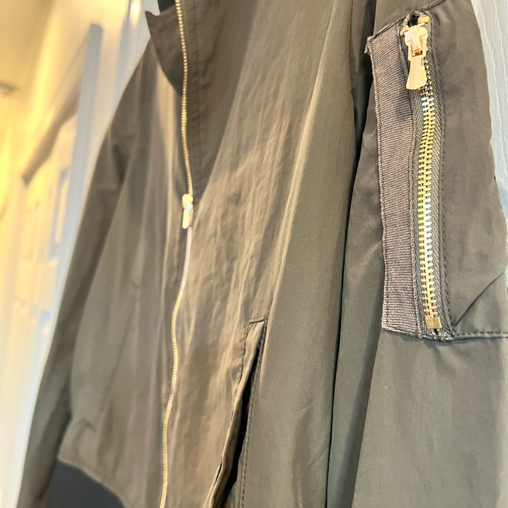 Zara Basic Lightweight Flight Jacket - image 5